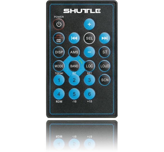 Автомагнітола SHUTTLE SUD-345 Black/Blue, ціна: 1 343 грн.