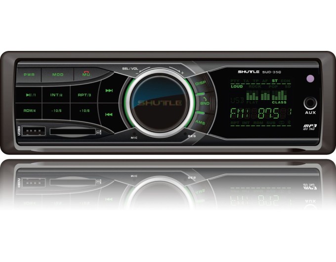 Автомагнітола SHUTTLE SUD-350 Black/Green, ціна: 2 000 грн.
