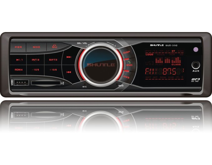 Автомагнітола SHUTTLE SUD-350 Black/Red, ціна: 2 020 грн.