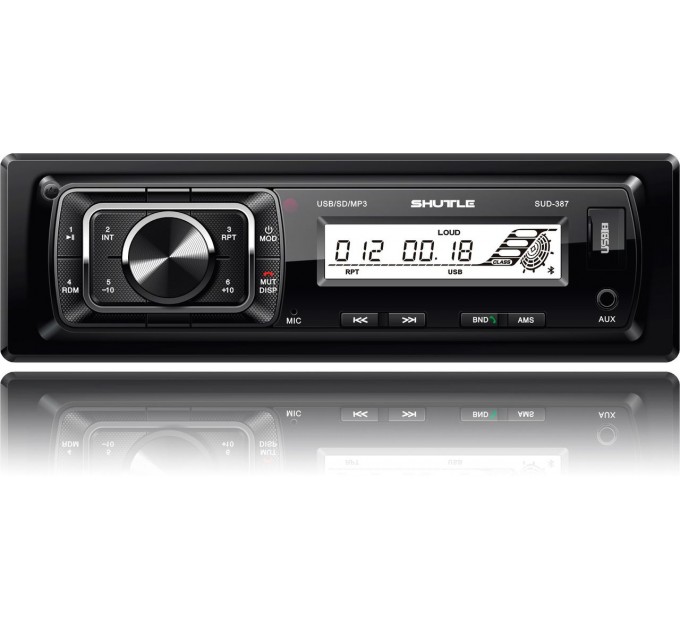 Автомагнітола SHUTTLE SUD-387 Black/White, ціна: 1 910 грн.
