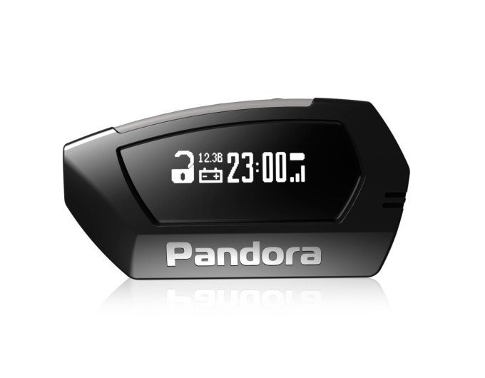 Брелок к сигнализации двусторонний Pandora LCD D010 black DX 90, цена: 7 465 грн.