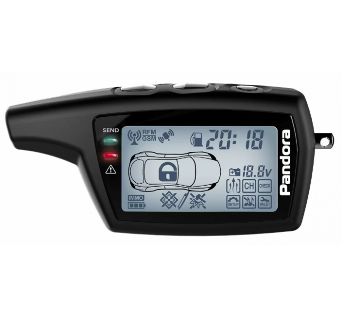 Брелок LCD DXL 079 black, цена: 4 452 грн.