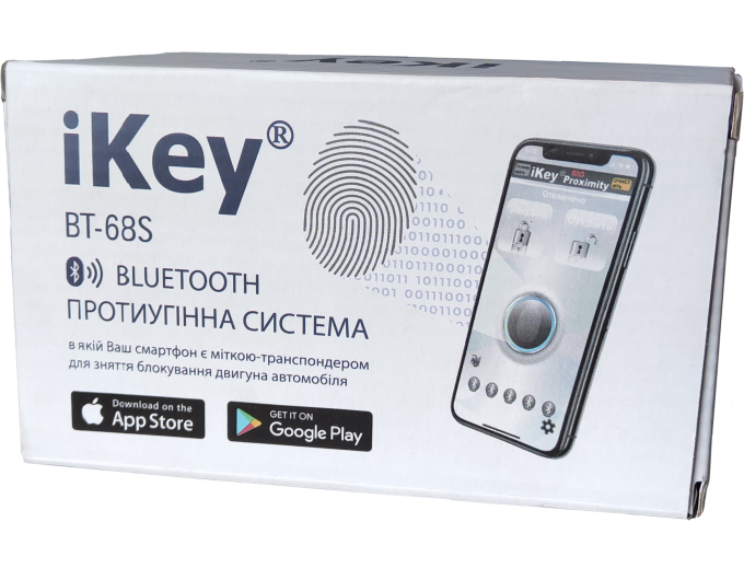 Bluetooth-иммобилайзер iKey BT-68S, цена: 3 304 грн.