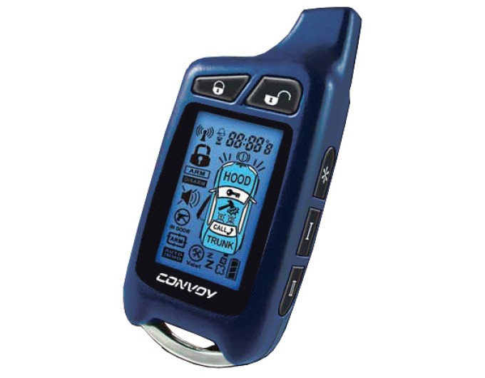 Брелок к сигнализации двусторонний CONVOY MP-180D LCD 2-way TX, цена: 2 320 грн.