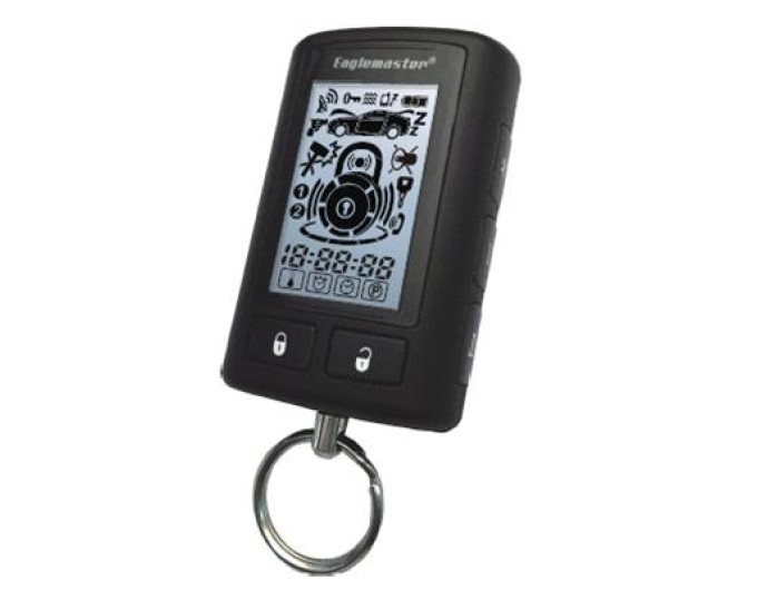 Брелок к сигнализации двусторонний EAGLEMASTER E4 LCD 2-way TX, цена: 2 320 грн.