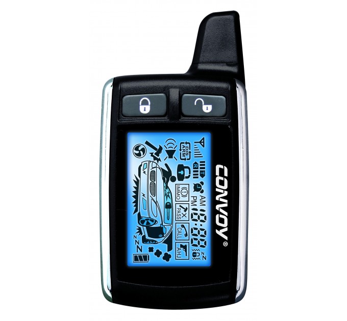 Брелок к сигнализации двусторонний CONVOY MP-200 LCD 2-way TX, цена: 3 729 грн.