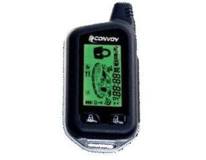 Брелок к сигнализации двусторонний CONVOY MP-50 LCD 2-way TX, цена: 1 107 грн.