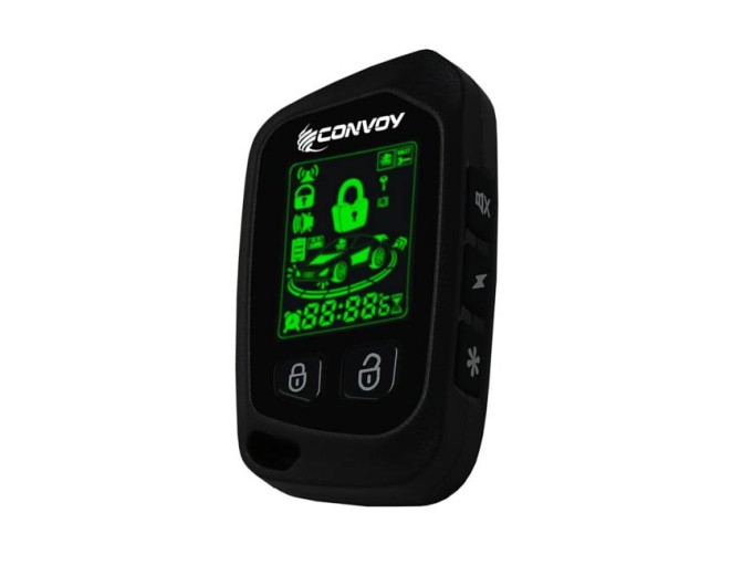 Брелок к сигнализации двусторонний CONVOY MP-60 LCD 2-way TX, цена: 1 806 грн.