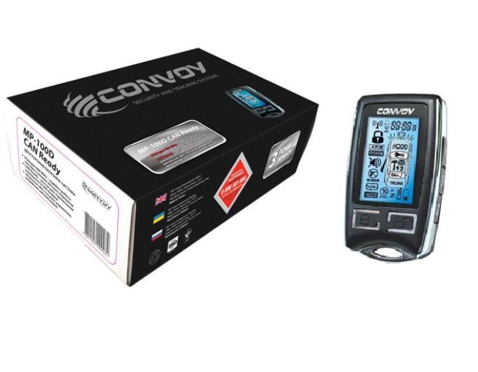 Двусторонняя сигнализация Convoy MP-100D CAN Ready, цена: 9 083 грн.
