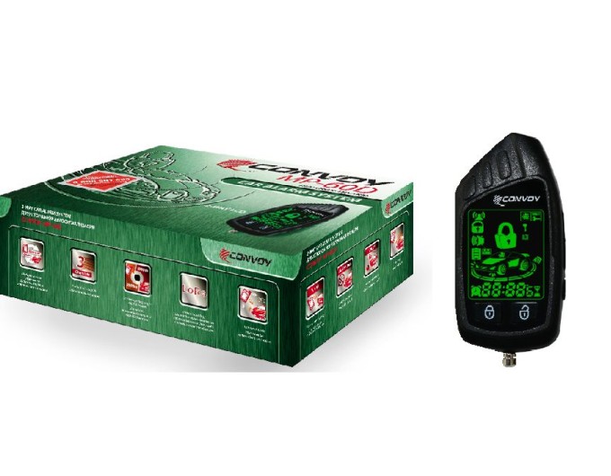 Двусторонняя сигнализация Convoy MP-60D LCD, цена: 1 205 грн.