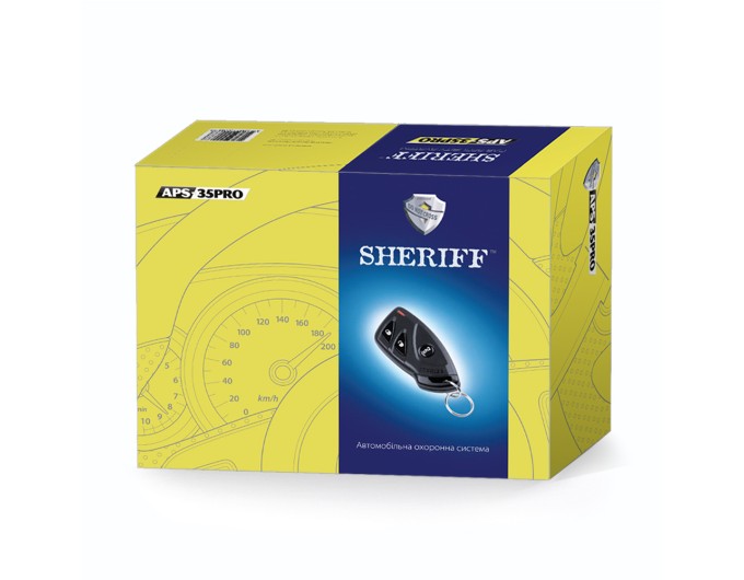 Автосигнализация Sheriff APS-35PRO, цена: 1 868 грн.