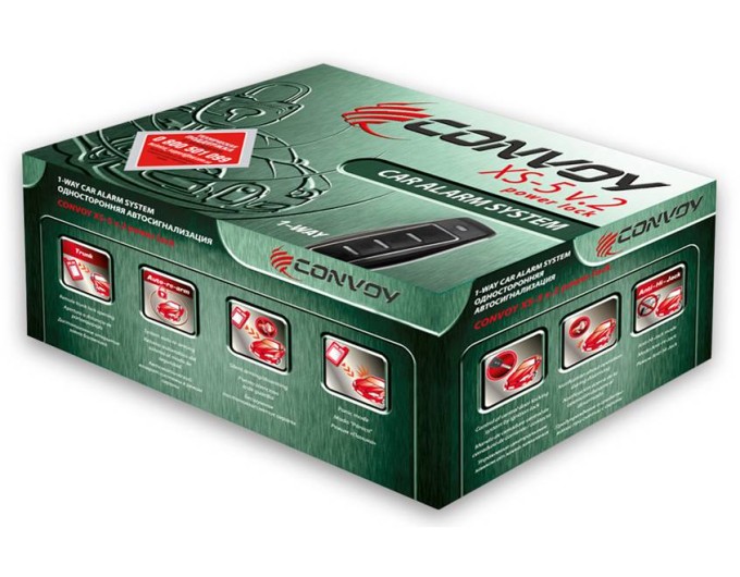 Односторонняя сигнализация Convoy XS-5 v.2, цена: 959 грн.