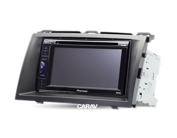 Перехідна рамка для 2 DIN автомагнітоли, 173 x 98 мм, 178 x 102 мм; CARAV 07-002, ціна: 1 316 грн.