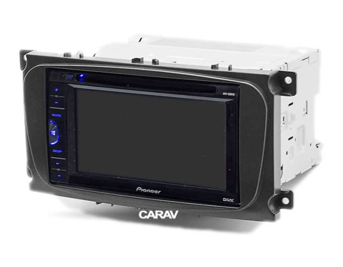 Перехідна рамка для 2 DIN автомагнітоли, 173 x 98 мм, 178 x 102 мм; CARAV 08-002, ціна: 1 781 грн.