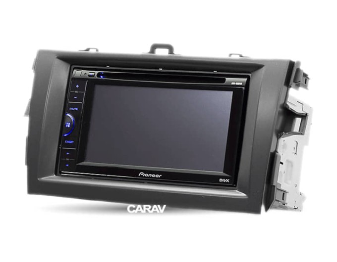 Перехідна рамка для 2 DIN автомагнітоли, 173 x 98 мм, 178 x 102 мм; CARAV 08-003, ціна: 1 549 грн.