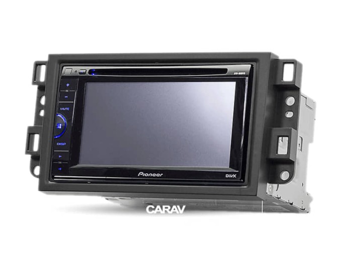 Перехідна рамка для 2 DIN автомагнітоли, 173 x 98 мм, 178 x 102 мм; CARAV 09-003, ціна: 1 316 грн.