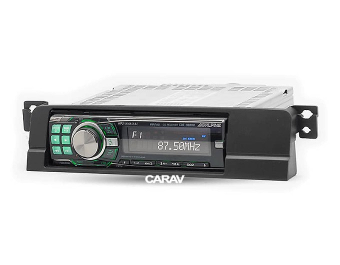 Переходная рамка для 1 DIN автомагнитолы, 173 x 51 мм; CARAV 11-011, цена: 797 грн.