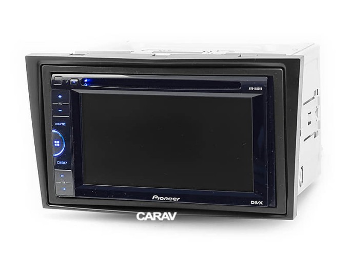 Перехідна рамка для 2 DIN автомагнітоли, 173 x 98 мм, 178 x 102 мм; CARAV 11-028, ціна: 1 587 грн.