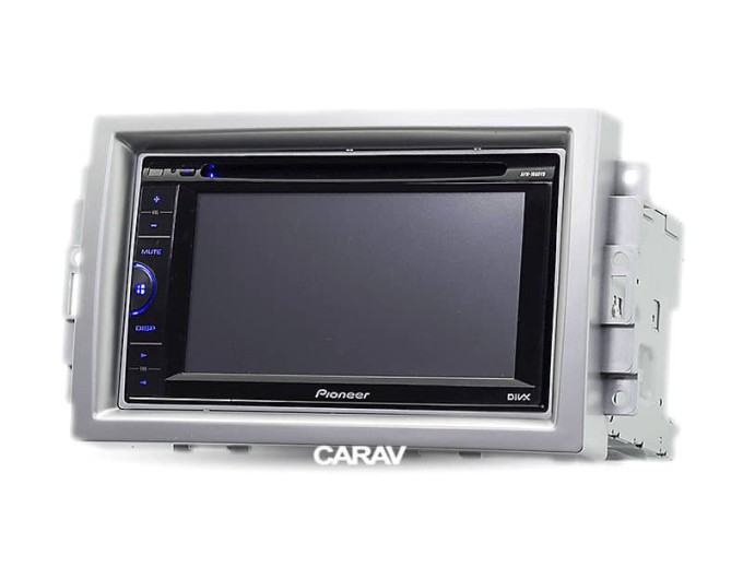 Перехідна рамка для 2 DIN автомагнітоли, 173 x 98 мм, 178 x 102 мм; CARAV 11-055, ціна: 2 110 грн.