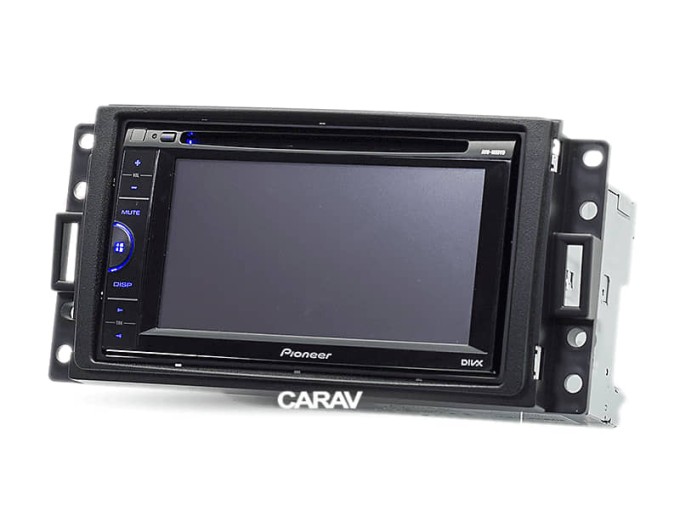 Перехідна рамка для 2 DIN автомагнітоли, 173 x 98 мм, 178 x 102 мм; CARAV 11-064, ціна: 1 955 грн.