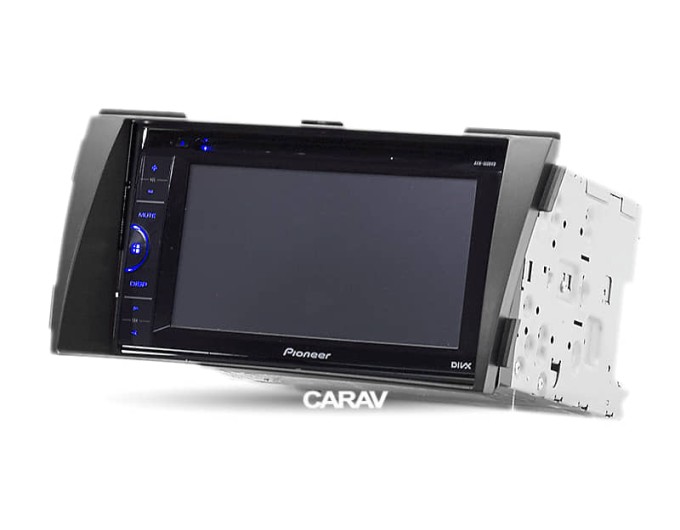 Перехідна рамка для 2 DIN автомагнітоли, 173 x 98 мм, 178 x 102 мм; CARAV 11-069, ціна: 1 858 грн.