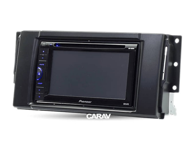 Перехідна рамка для 2 DIN автомагнітоли, 173 x 98 мм, 178 x 102 мм; CARAV 11-075, ціна: 2 478 грн.
