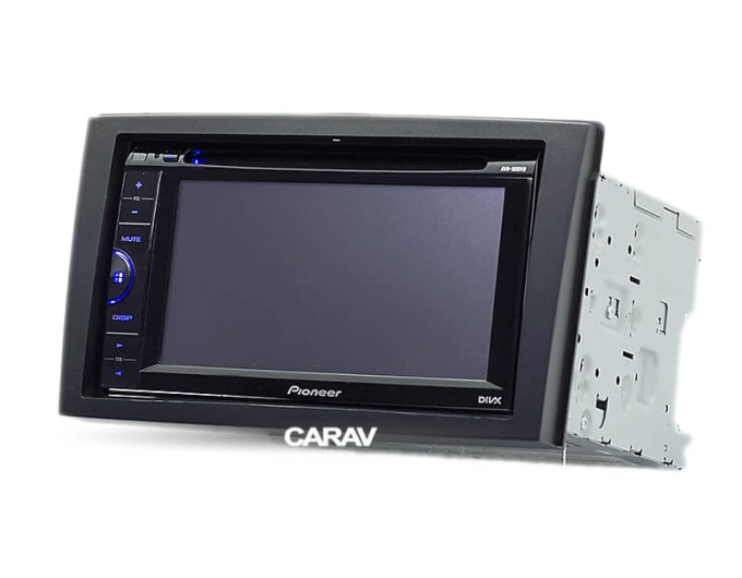 Перехідна рамка для 2 DIN автомагнітоли, 173 x 98 мм, 178 x 102 мм; CARAV 11-083, ціна: 1 074 грн.