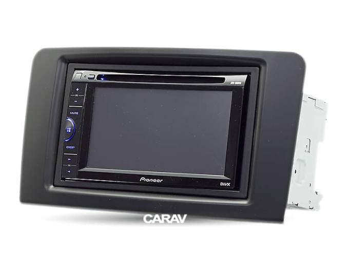 Перехідна рамка для 2 DIN автомагнітоли, 173 x 98 мм, 178 x 102 мм; CARAV 11-087, ціна: 3 605 грн.