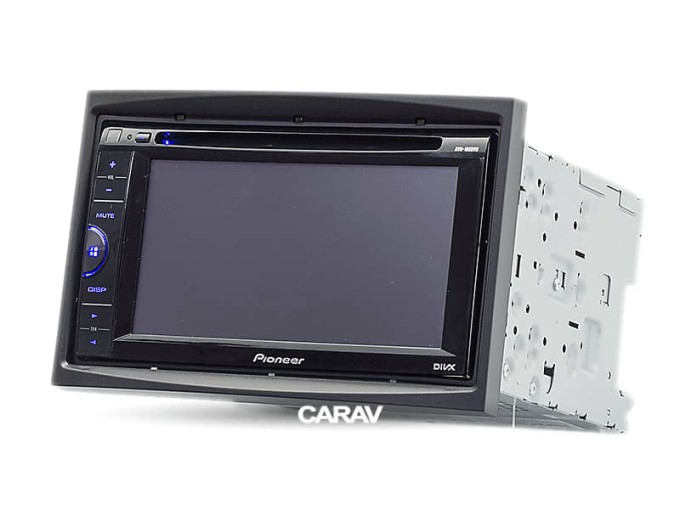 Переходная рамка для 2 DIN автомагнитолы, 173 x 98 мм, 178 x 102 мм; CARAV 11-091, цена: 1 433 грн.