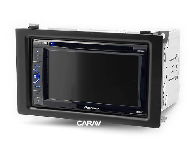 Переходная рамка для 2 DIN автомагнитолы, 173 x 98 мм, 178 x 102 мм; CARAV 11-093, цена: 3 605 грн.