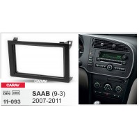 Перехідна рамка для 2 DIN автомагнітоли, 173 x 98 мм, 178 x 102 мм; CARAV 11-093