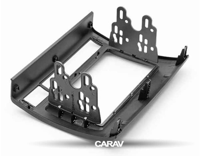 Переходная рамка для 2 DIN автомагнитолы, 173 x 98 мм, 178 x 102 мм; CARAV 11-114, цена: 3 605 грн.