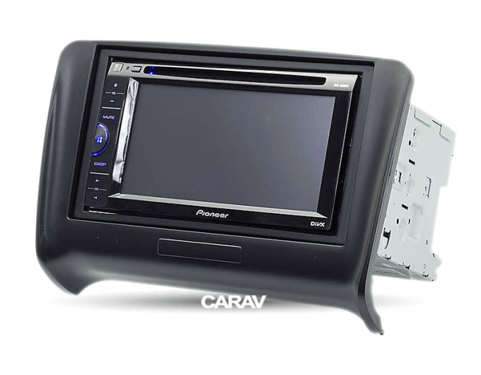 Переходная рамка для 2 DIN автомагнитолы, 173 x 98 мм, 178 x 102 мм; CARAV 11-124, цена: 1 936 грн.