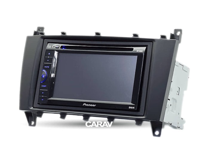 Переходная рамка для 2 DIN автомагнитолы, 173 x 98 мм, 178 x 102 мм; CARAV 11-132, цена: 2 453 грн.