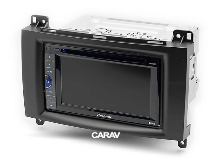 Переходная рамка для 2 DIN автомагнитолы, 173 x 98 мм, 178 x 102 мм; CARAV 11-133, цена: 2 013 грн.