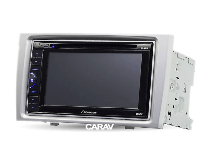 Перехідна рамка для 2 DIN автомагнітоли, 173 x 98 мм, 178 x 102 мм; CARAV 11-149, ціна: 2 207 грн.