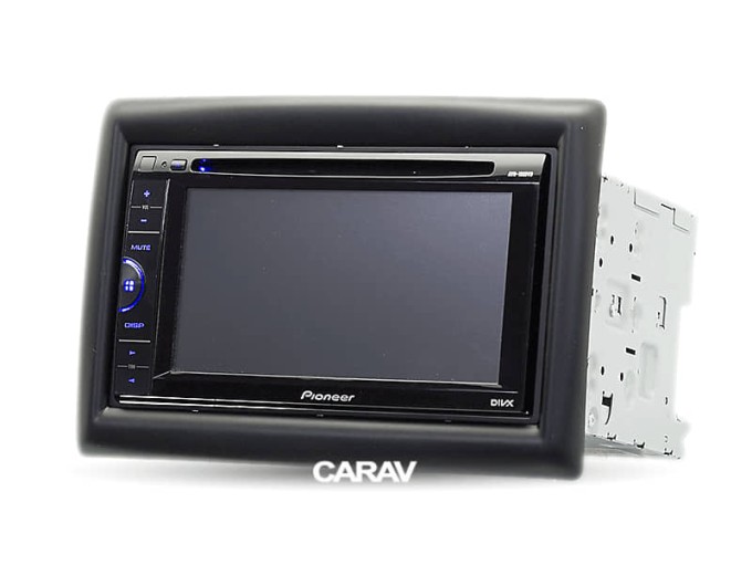 Перехідна рамка для 2 DIN автомагнітоли, 173 x 98 мм, 178 x 102 мм; CARAV 11-151, ціна: 1 858 грн.