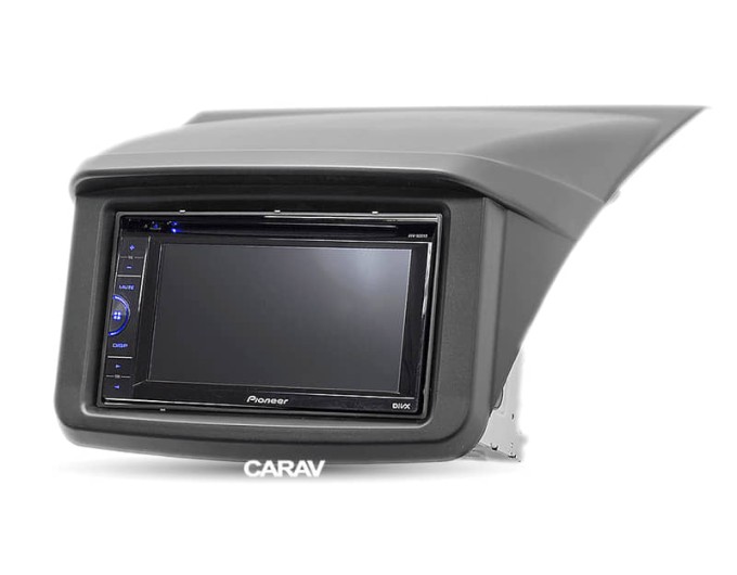 Переходная рамка для 2 DIN автомагнитолы, 173 x 98 мм, 178 x 102 мм; CARAV 11-156, цена: 3 435 грн.