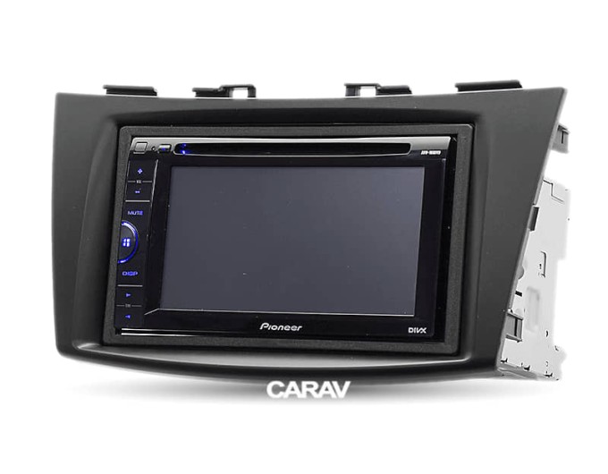 Перехідна рамка для 2 DIN автомагнітоли, 173 x 98 мм, 178 x 102 мм; CARAV 11-157, ціна: 2 130 грн.