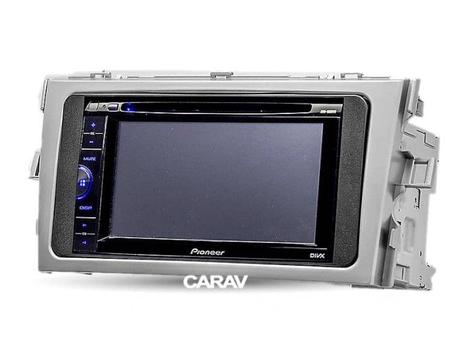 Перехідна рамка для 2 DIN автомагнітоли, 173 x 98 мм, 178 x 102 мм; CARAV 11-171, ціна: 3 037 грн.