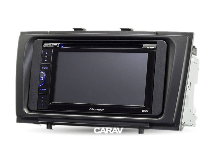 Перехідна рамка для 2 DIN автомагнітоли, 173 x 98 мм, 178 x 102 мм; CARAV 11-173, ціна: 3 115 грн.