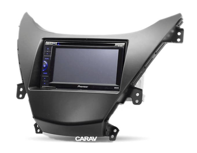 Переходная рамка для 2 DIN автомагнитолы, 173 x 98 мм, 178 x 102 мм; CARAV 11-183, цена: 2 568 грн.