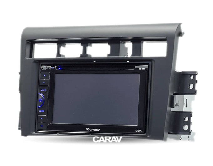 Перехідна рамка для 2 DIN автомагнітоли, 173 x 98 мм, 178 x 102 мм; CARAV 11-186, ціна: 2 323 грн.