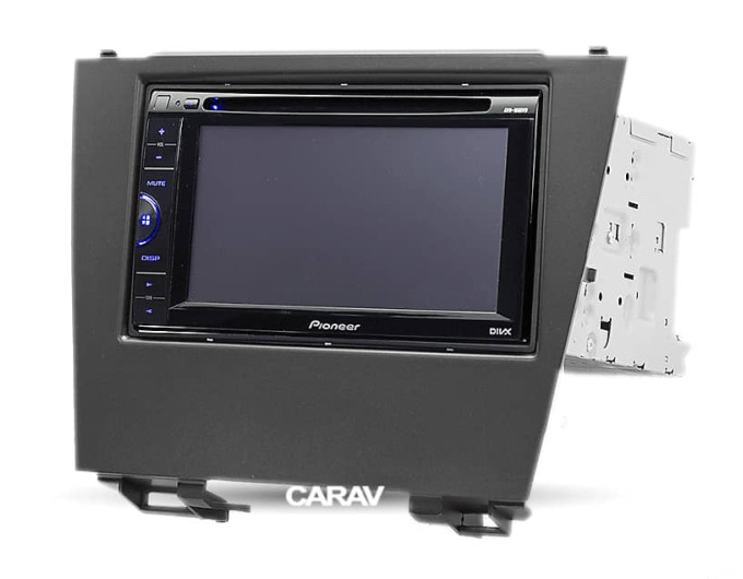 Перехідна рамка для 2 DIN автомагнітоли, 173 x 98 мм, 178 x 102 мм; CARAV 11-208, ціна: 3 686 грн.