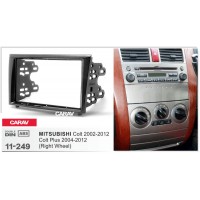 Перехідна рамка для 2 DIN автомагнітоли, 173 x 98 мм, 178 x 102 мм; CARAV 11-249