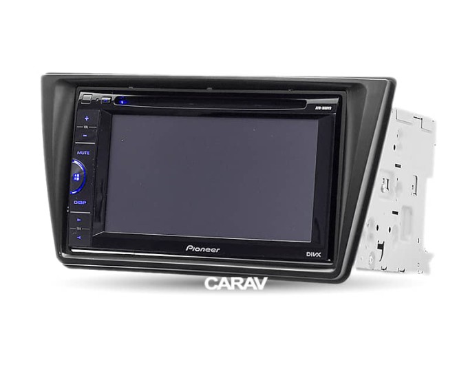 Перехідна рамка для 2 DIN автомагнітоли, 173 x 98 мм, 178 x 102 мм; CARAV 11-272, ціна: 1 316 грн.