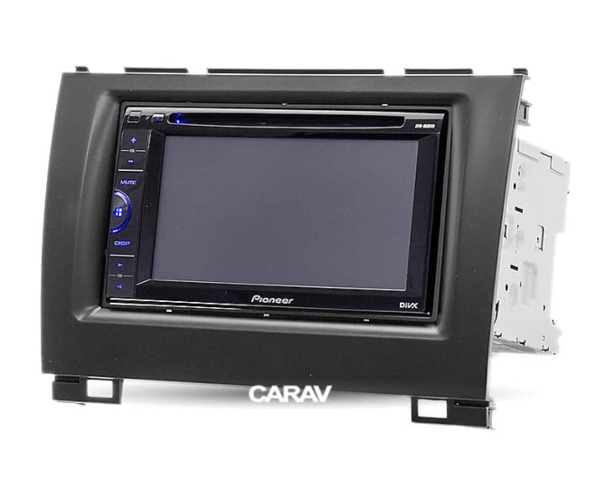 Перехідна рамка для 2 DIN автомагнітоли, 173 x 98 мм, 178 x 102 мм; CARAV 11-274, ціна: 1 278 грн.