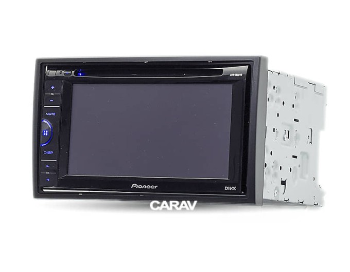 Перехідна рамка для 2 DIN автомагнітоли, 173 x 98 мм, 178 x 102 мм; CARAV 11-278, ціна: 858 грн.