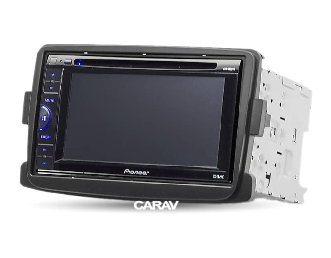 Перехідна рамка для 2 DIN автомагнітоли, 173 x 98 мм, 178 x 102 мм; CARAV 11-297, ціна: 1 326 грн.