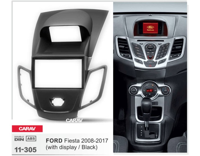 Переходная рамка для 2 DIN автомагнитолы, 173 x 98 мм, 178 x 102 мм; CARAV 11-305, цена: 5 601 грн.
